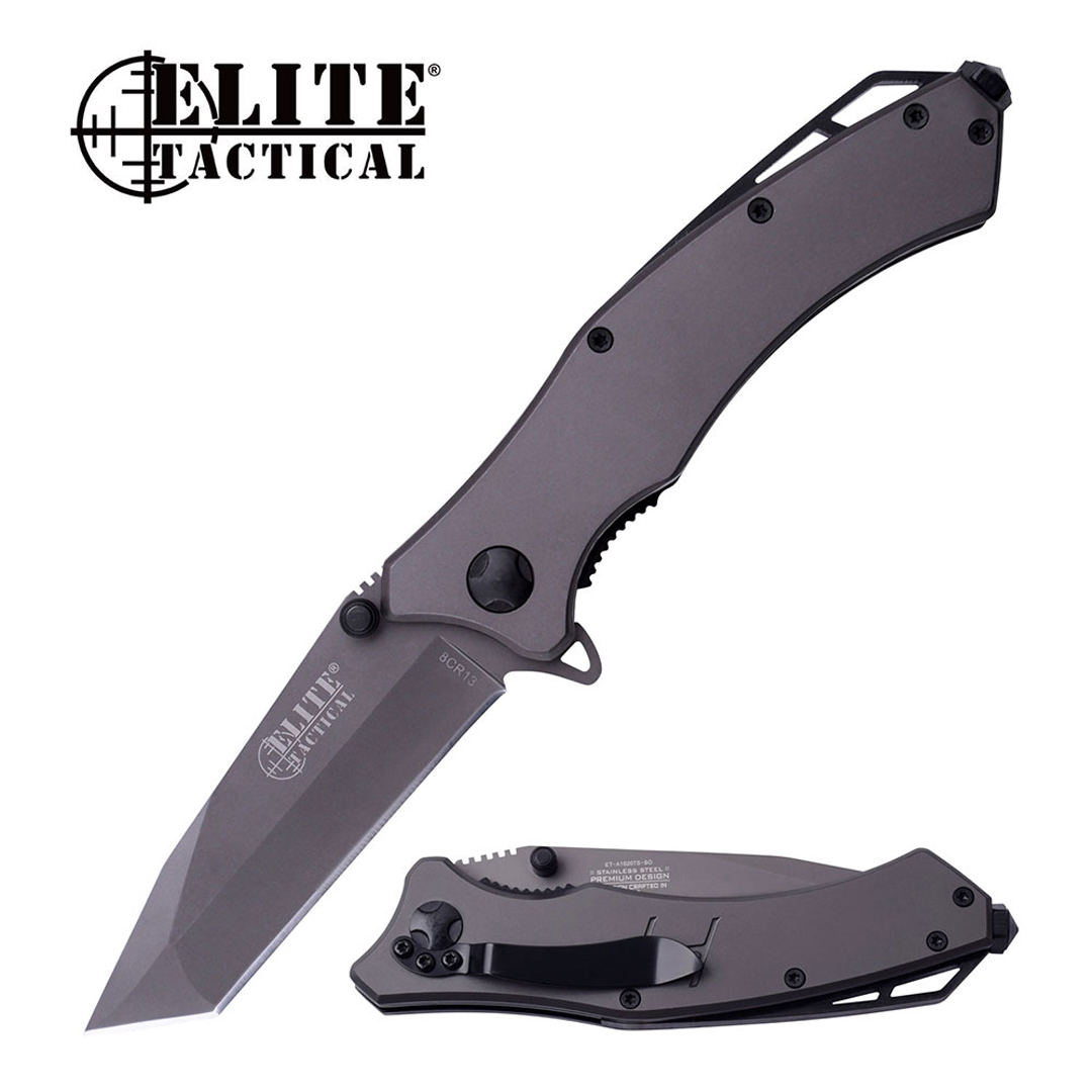 Ohio Knife and Tool ELITE TACTICAL ETA1020TSO SPRING ASSISTED KNIFE